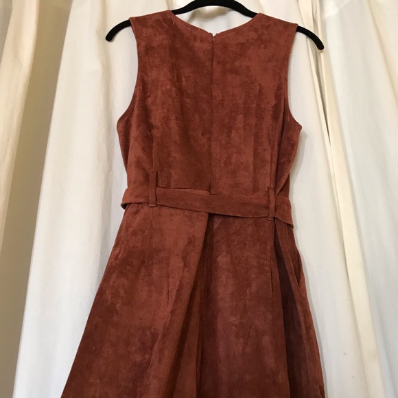 Anthropologie Faux Suede Jumpsuit - Picture 5 of 13